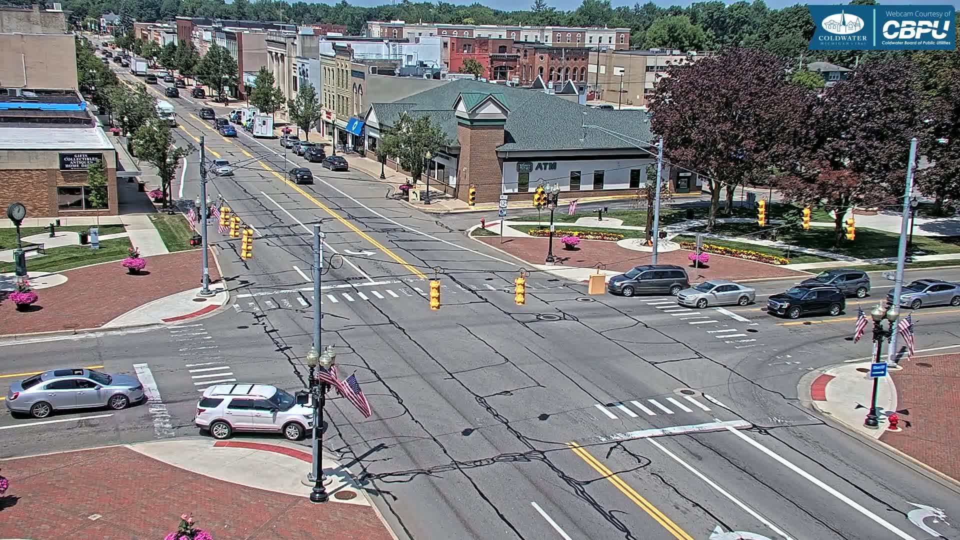Coldwater Downtown Live Cam - Coldwater, Branch, Michigan, USA