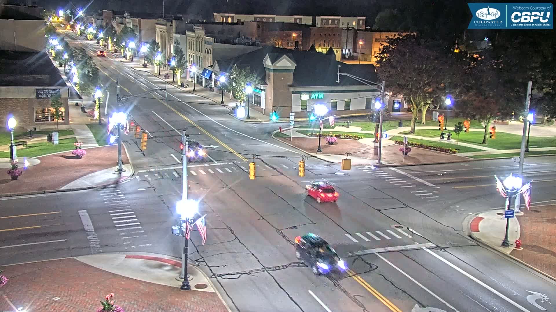 Coldwater Downtown Live Cam - Coldwater, Branch, Michigan, USA