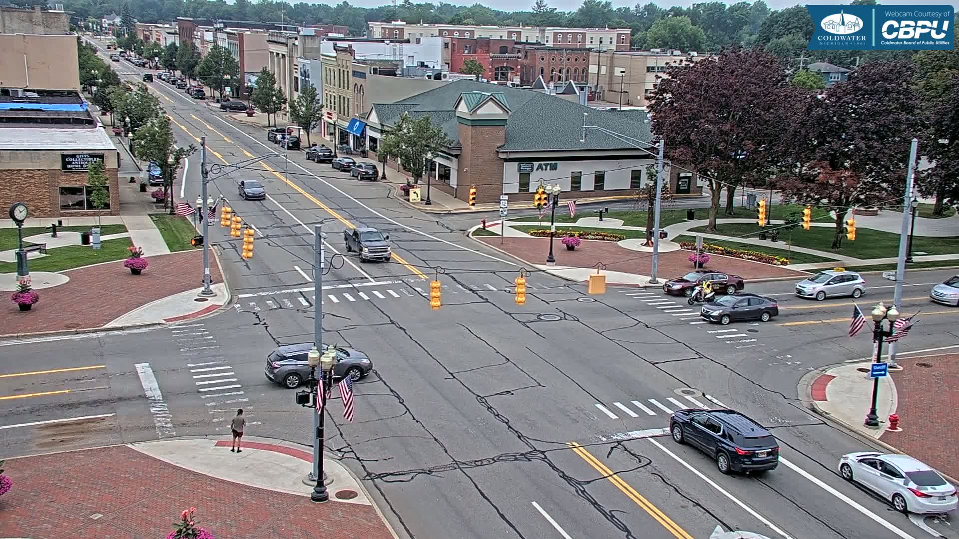 Coldwater Downtown Live Cam - Coldwater, Branch, Michigan, USA