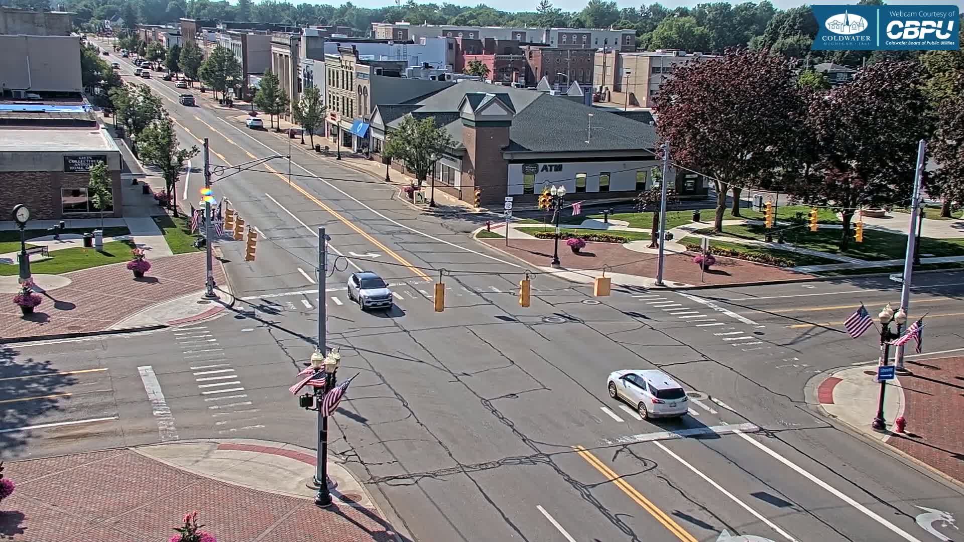 Coldwater Downtown Live Cam - Coldwater, Branch, Michigan, USA