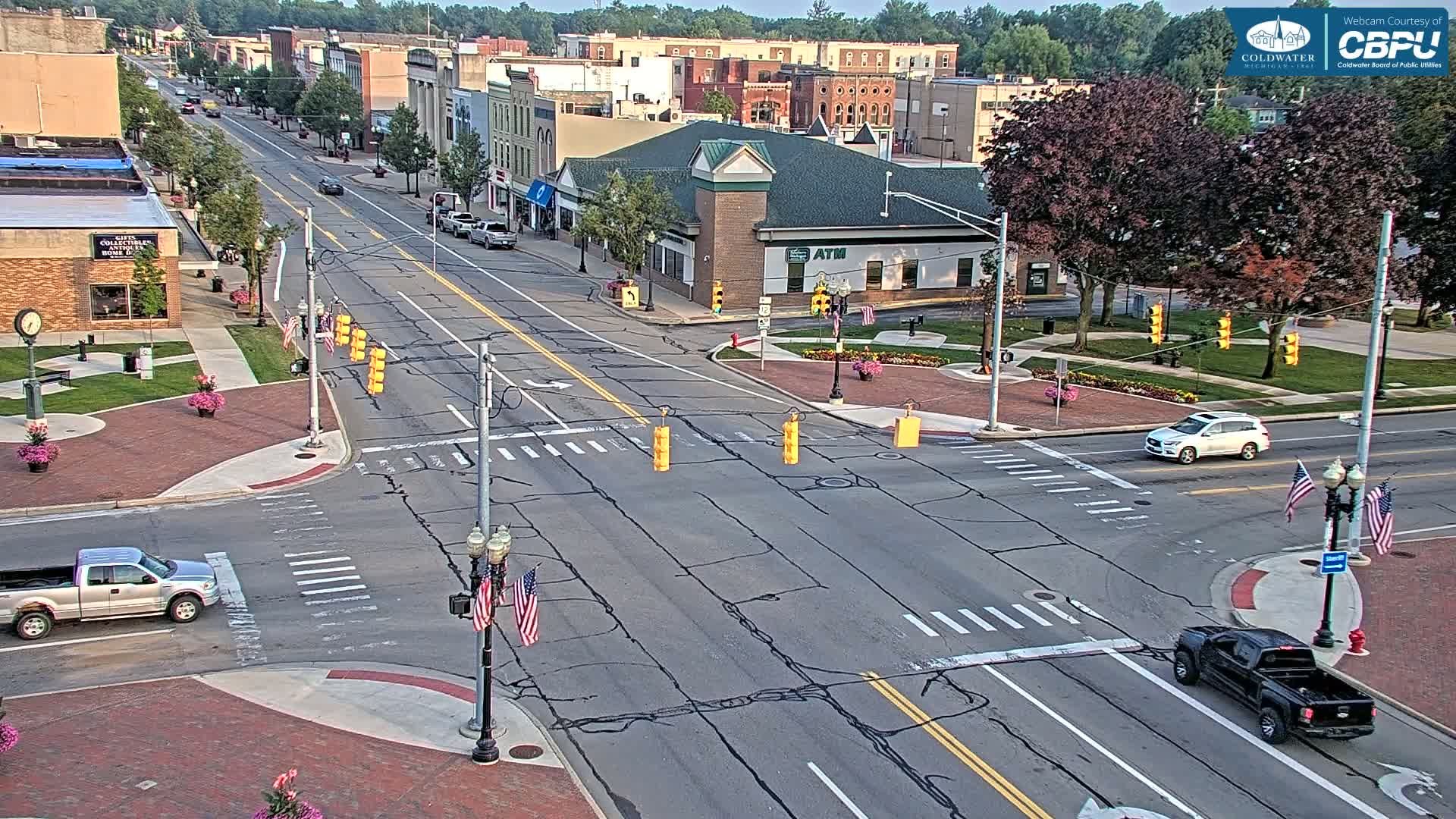 Coldwater Downtown Live Cam - Coldwater, Branch, Michigan, USA