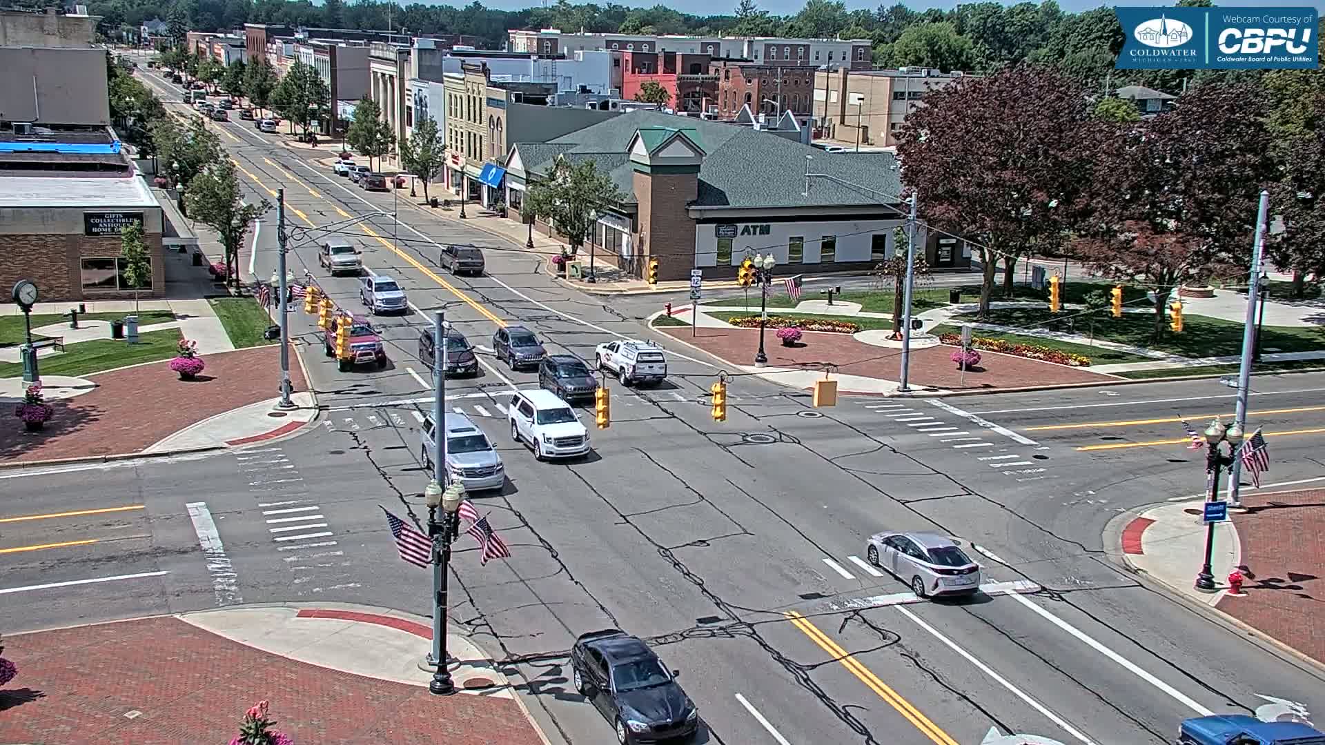 Coldwater Downtown Live Cam - Coldwater, Branch, Michigan, USA