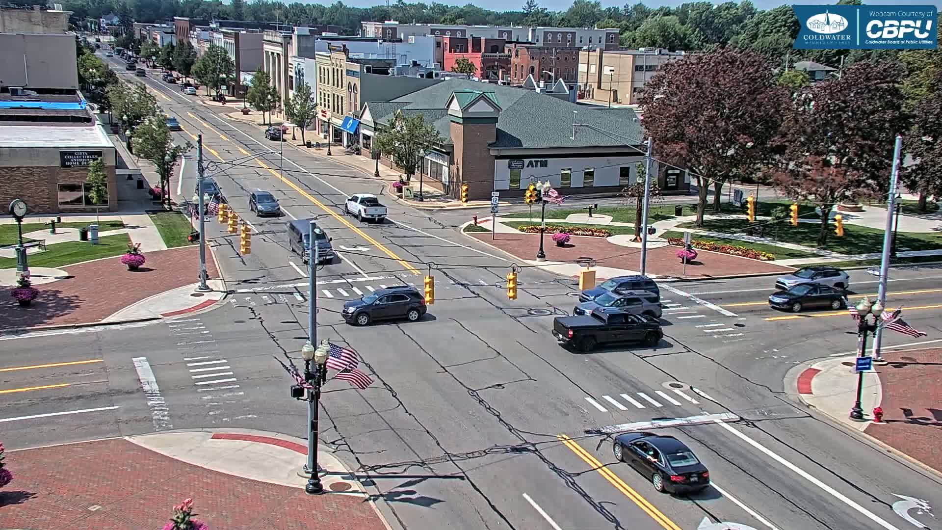 Coldwater Downtown Live Cam - Coldwater, Branch, Michigan, USA