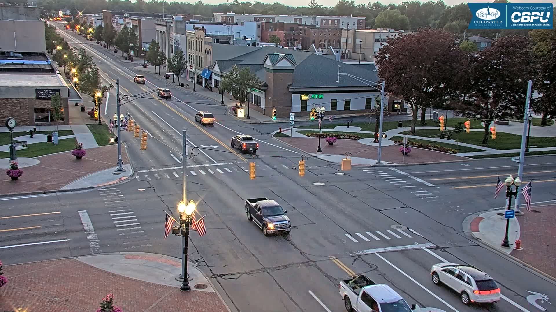 Coldwater Downtown Live Cam - Coldwater, Branch, Michigan, USA