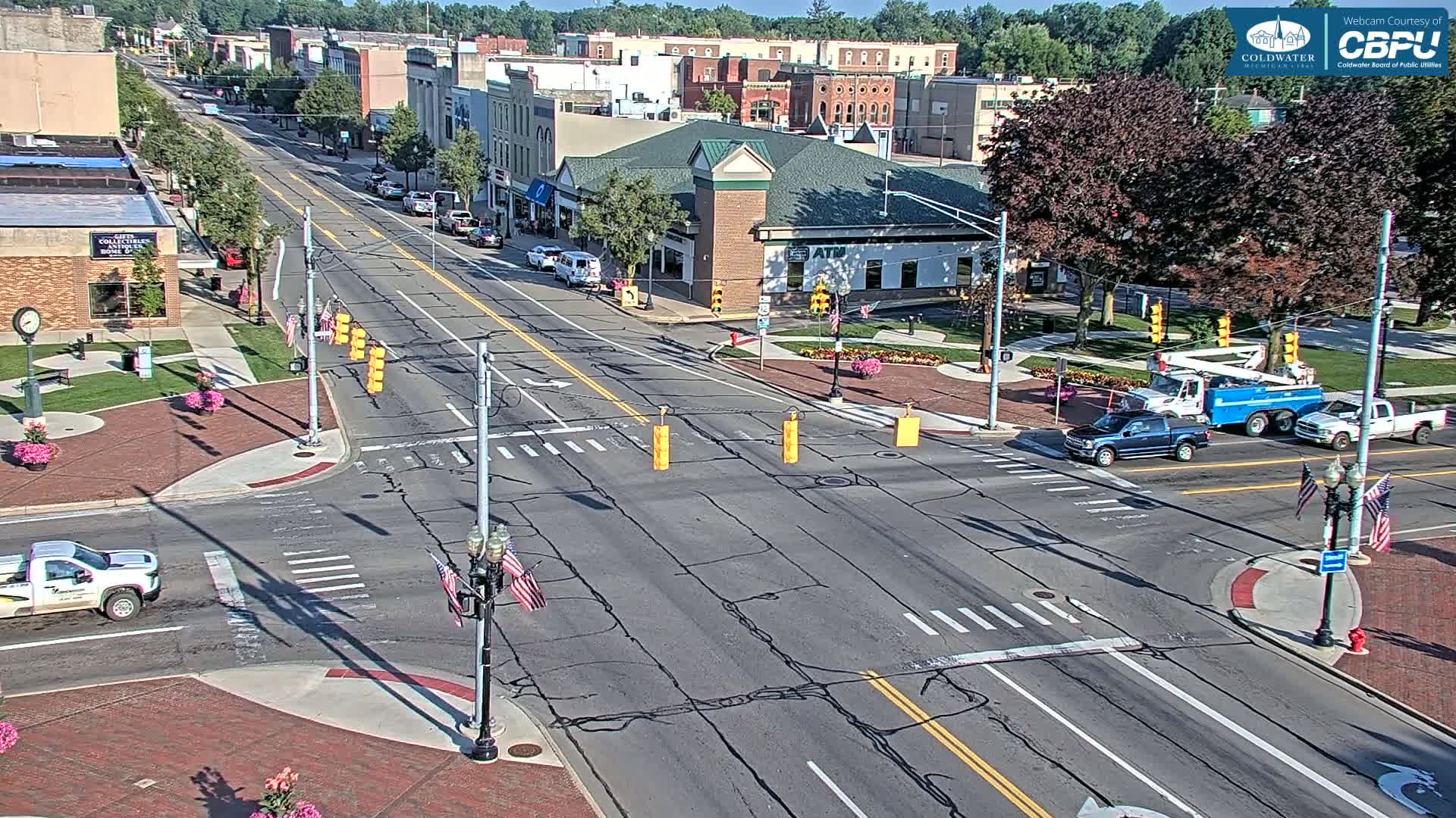 Coldwater Downtown Live Cam - Coldwater, Branch, Michigan, USA