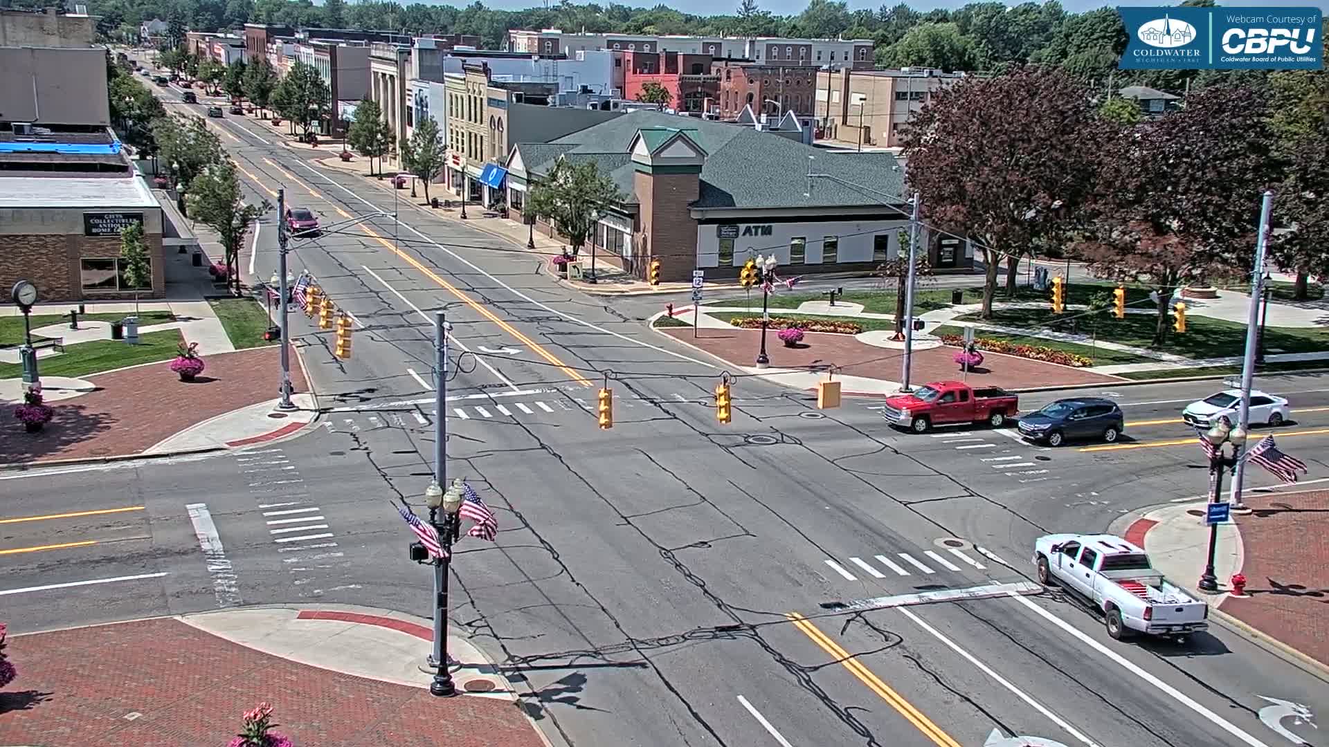 Coldwater Downtown Live Cam - Coldwater, Branch, Michigan, USA
