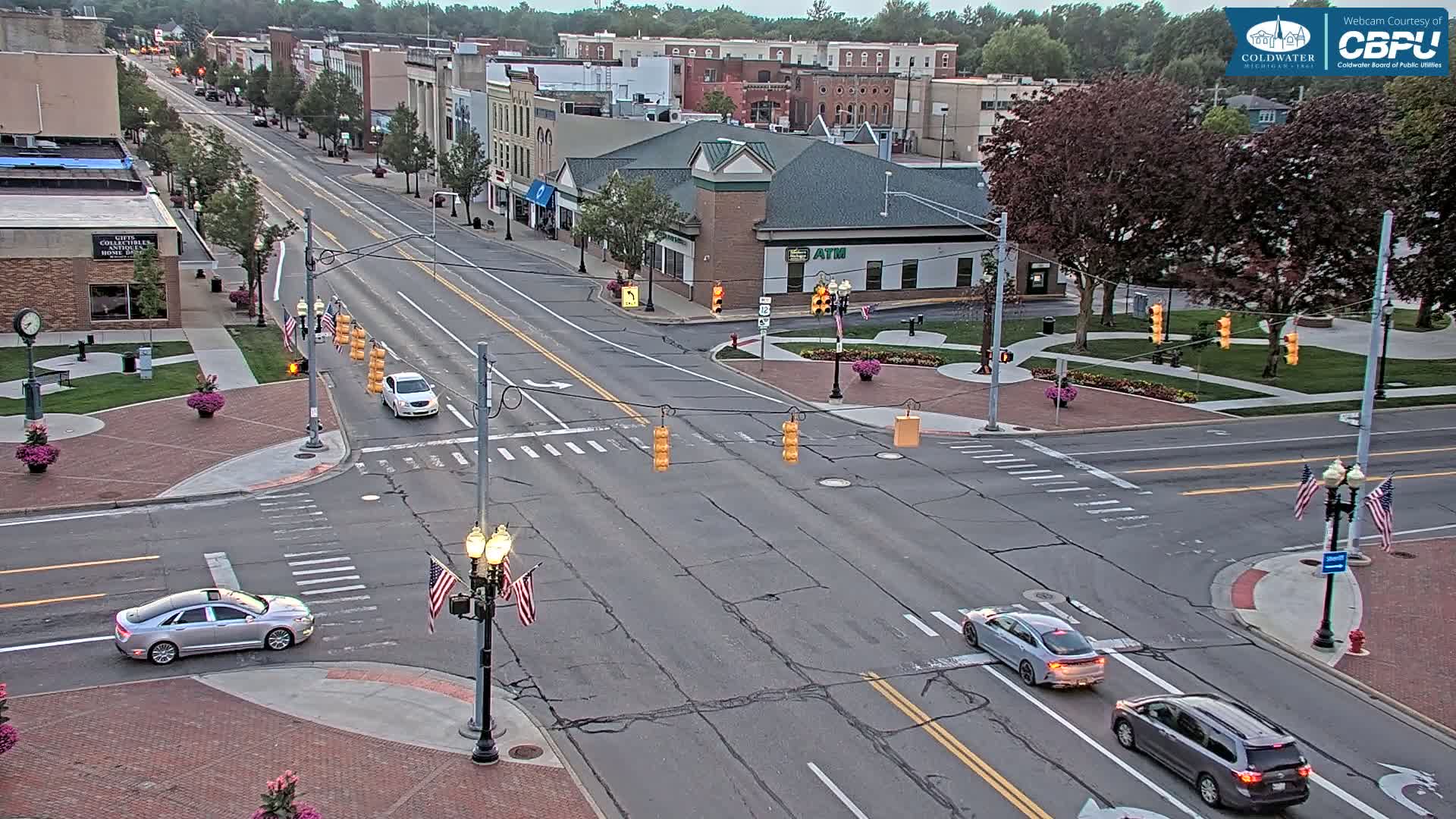 Coldwater Downtown Live Cam - Coldwater, Branch, Michigan, USA