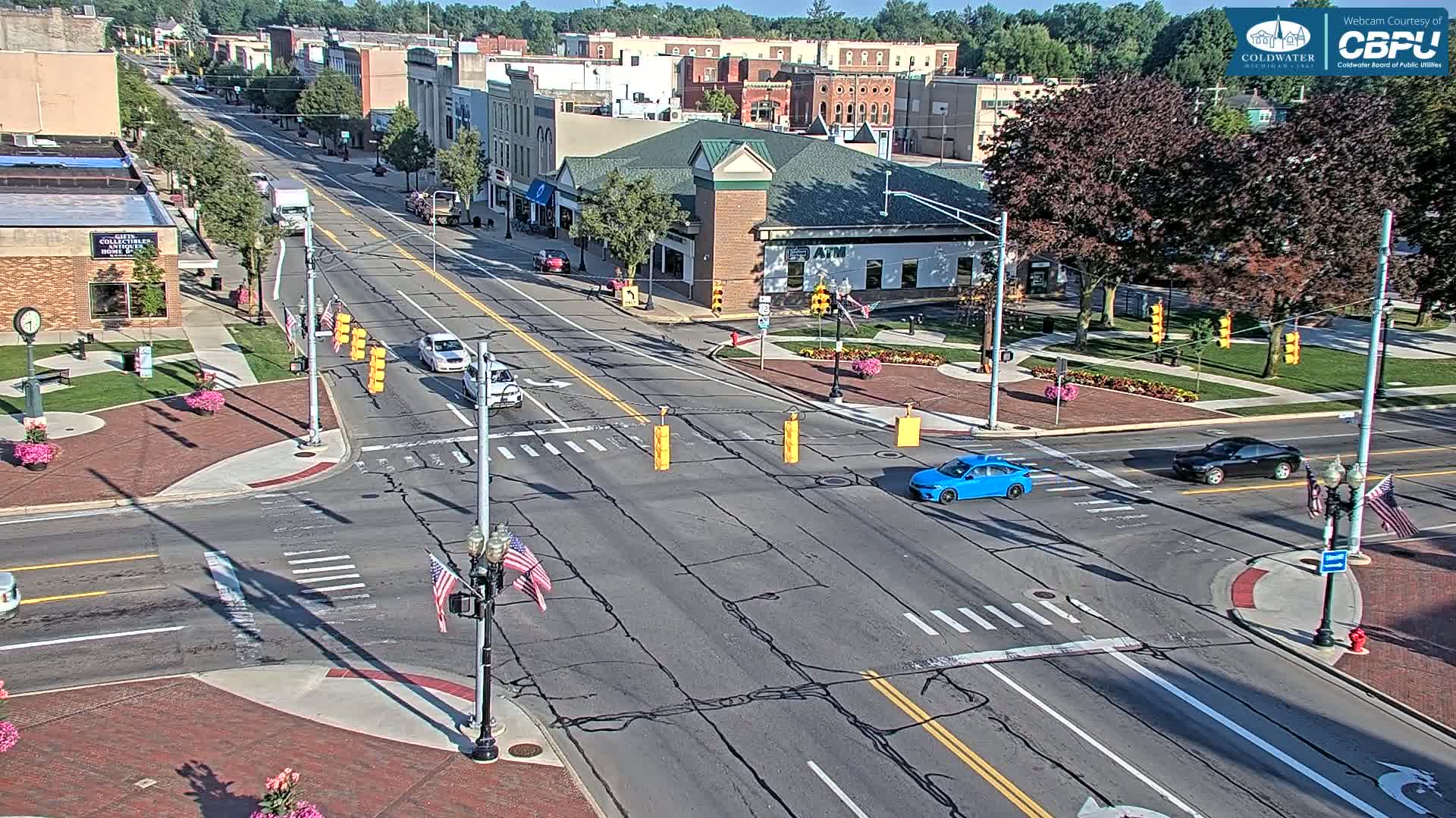 Coldwater Downtown Live Cam - Coldwater, Branch, Michigan, USA