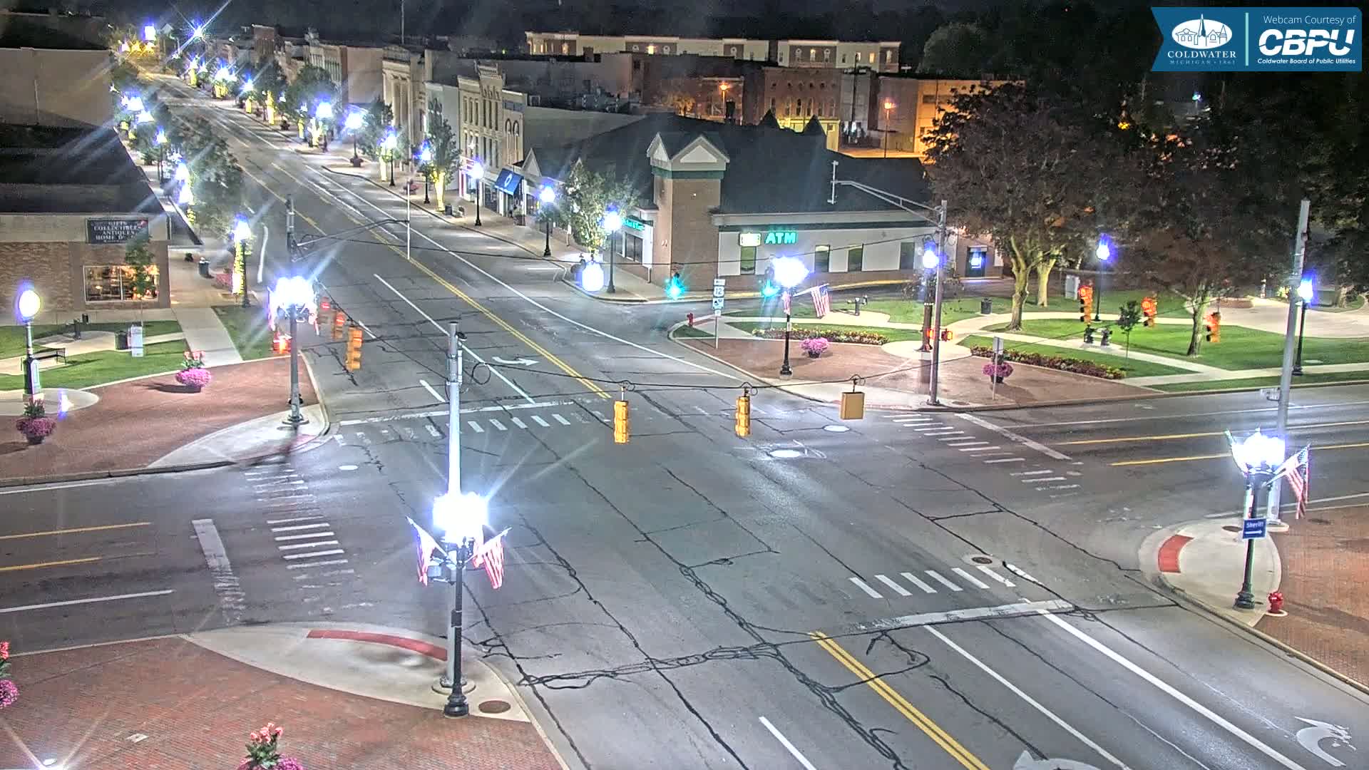 Coldwater Downtown Live Cam - Coldwater, Branch, Michigan, USA