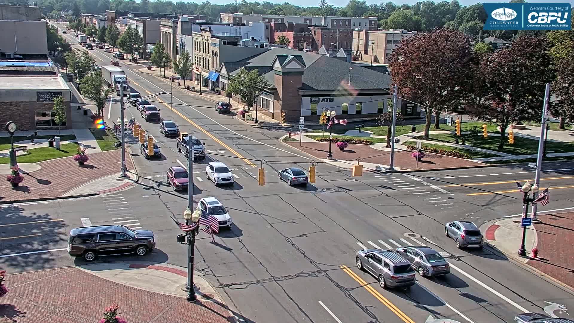 Coldwater Downtown Live Cam - Coldwater, Branch, Michigan, USA
