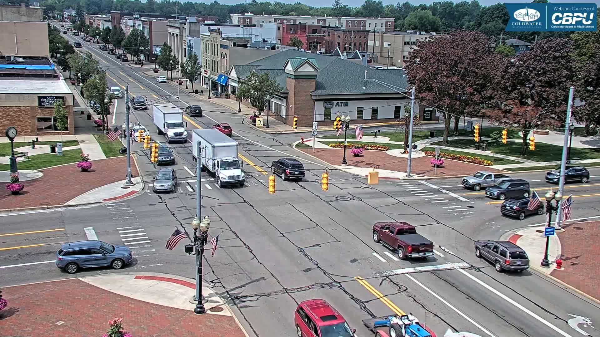 Coldwater Downtown Live Cam - Coldwater, Branch, Michigan, USA