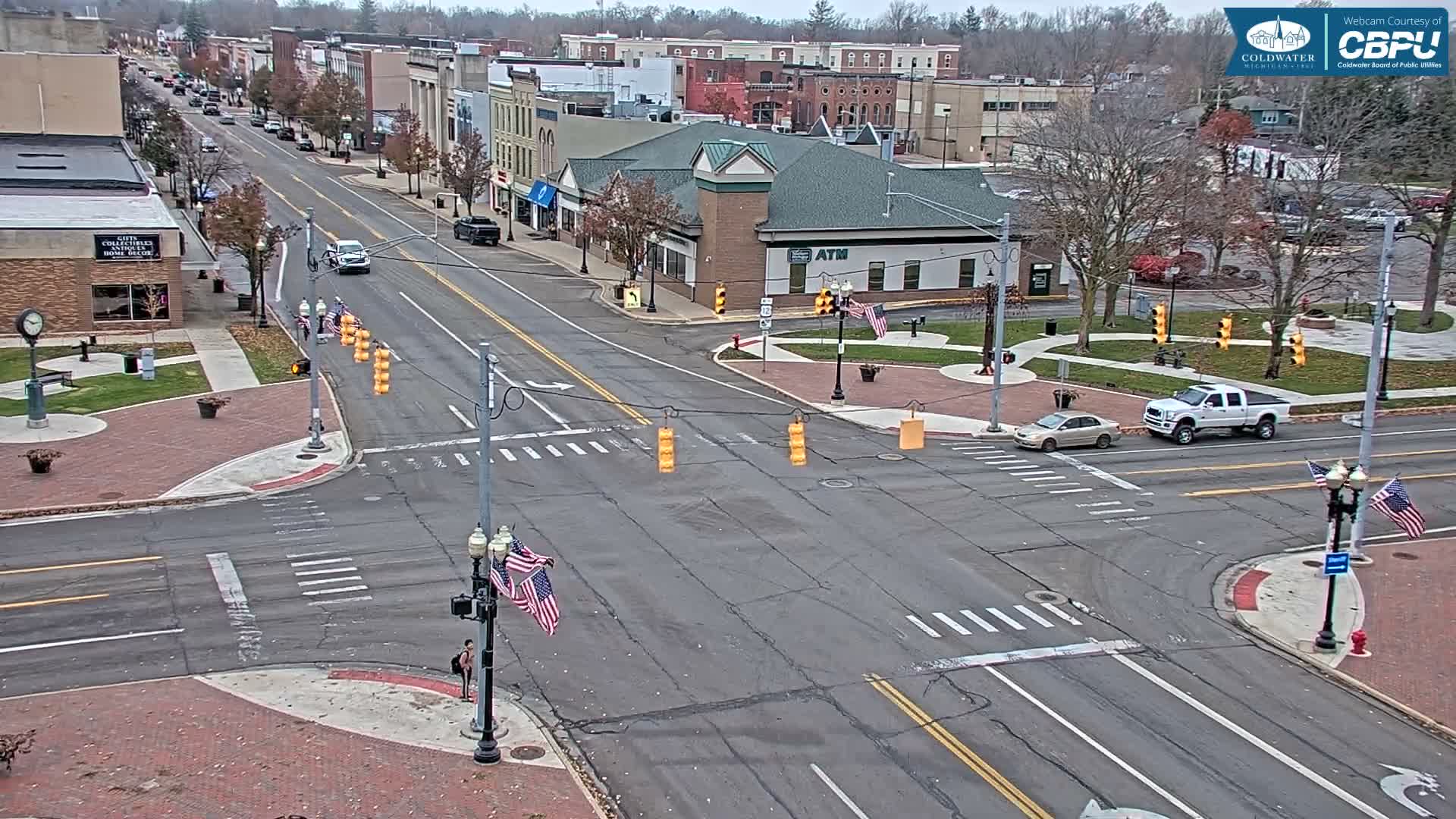 Coldwater Downtown Live Cam - Coldwater, Branch, Michigan, USA