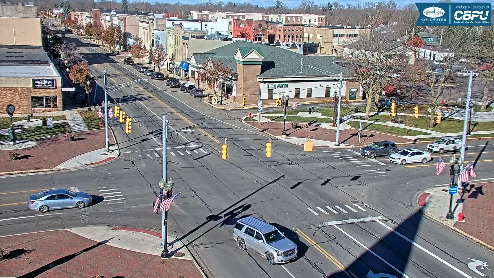 Coldwater Downtown Live Cam - Coldwater, Branch, Michigan, USA