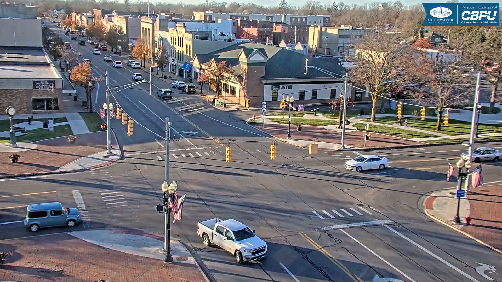 Coldwater Downtown Live Cam - Coldwater, Branch, Michigan, USA