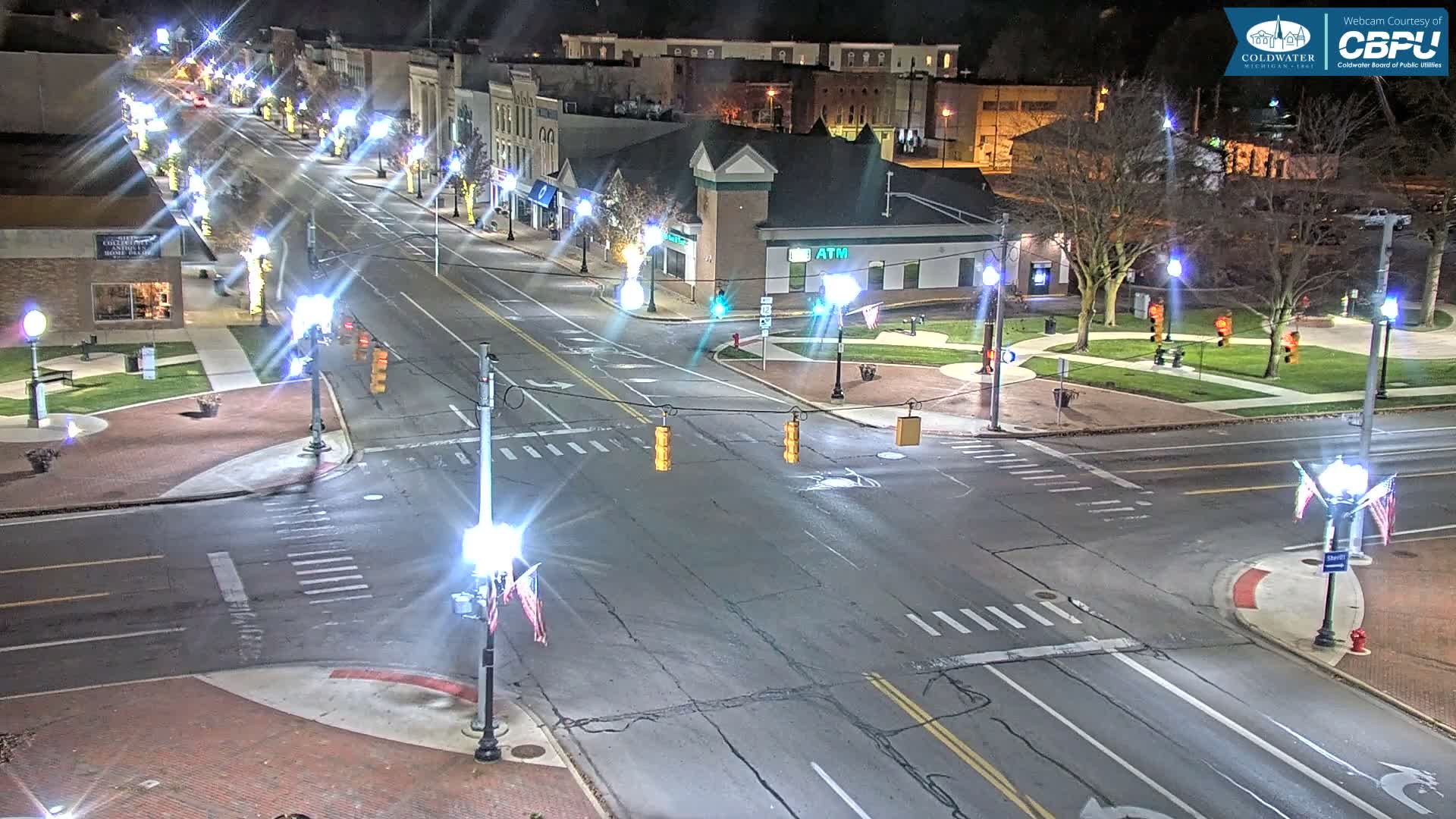 Coldwater Downtown Live Cam - Coldwater, Branch, Michigan, USA