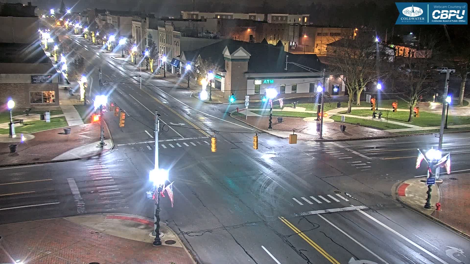 Coldwater Downtown Live Cam - Coldwater, Branch, Michigan, USA