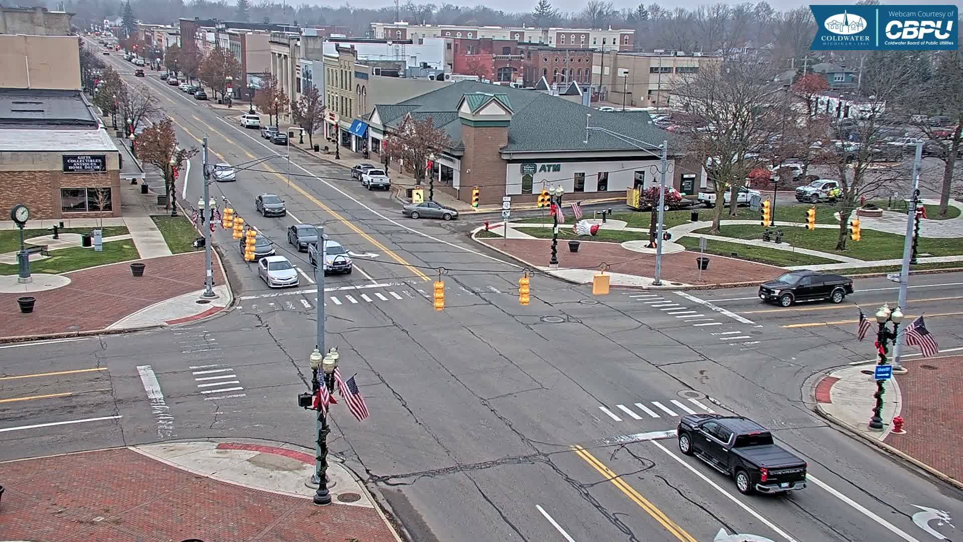 Coldwater Downtown Live Cam - Coldwater, Branch, Michigan, USA