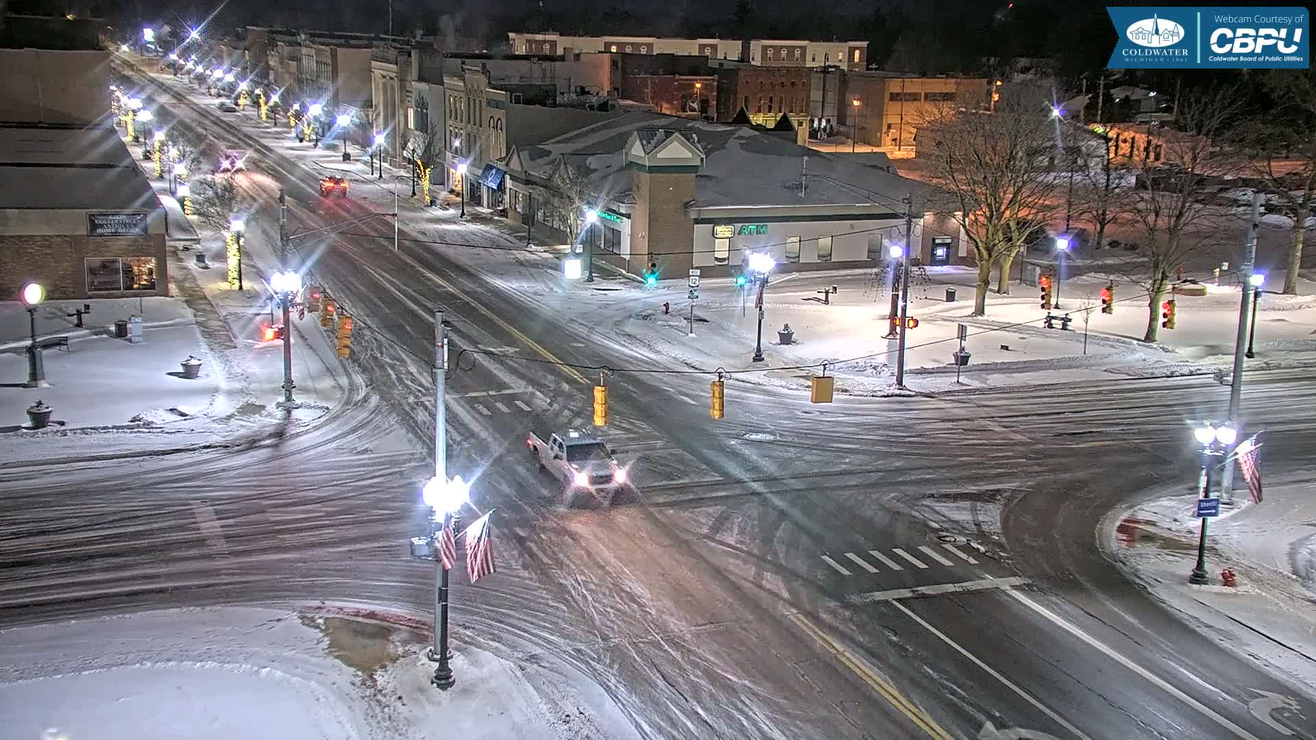 Coldwater Downtown Live Cam - Coldwater, Branch, Michigan, USA
