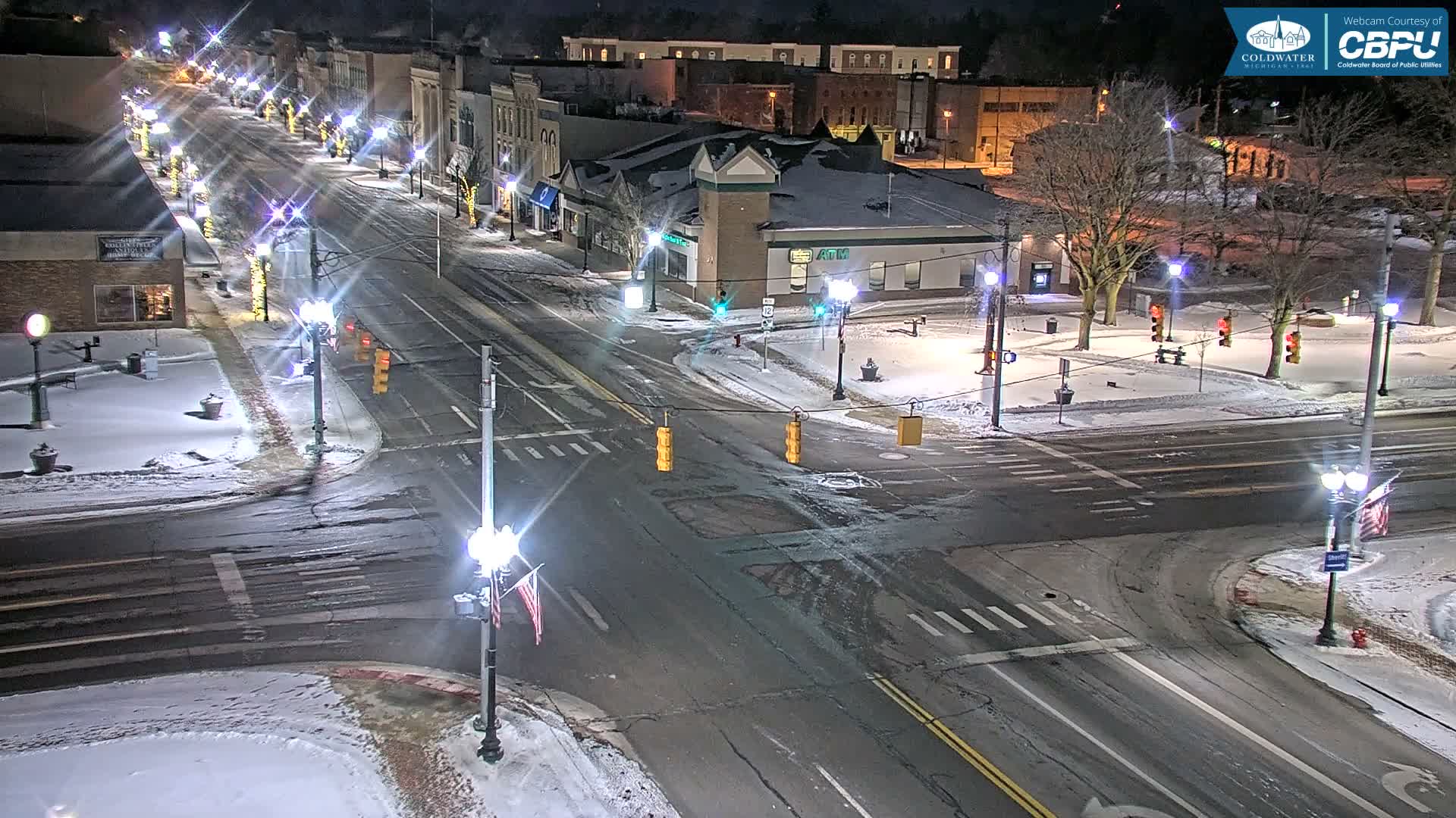 Coldwater Downtown Live Cam - Coldwater, Branch, Michigan, USA