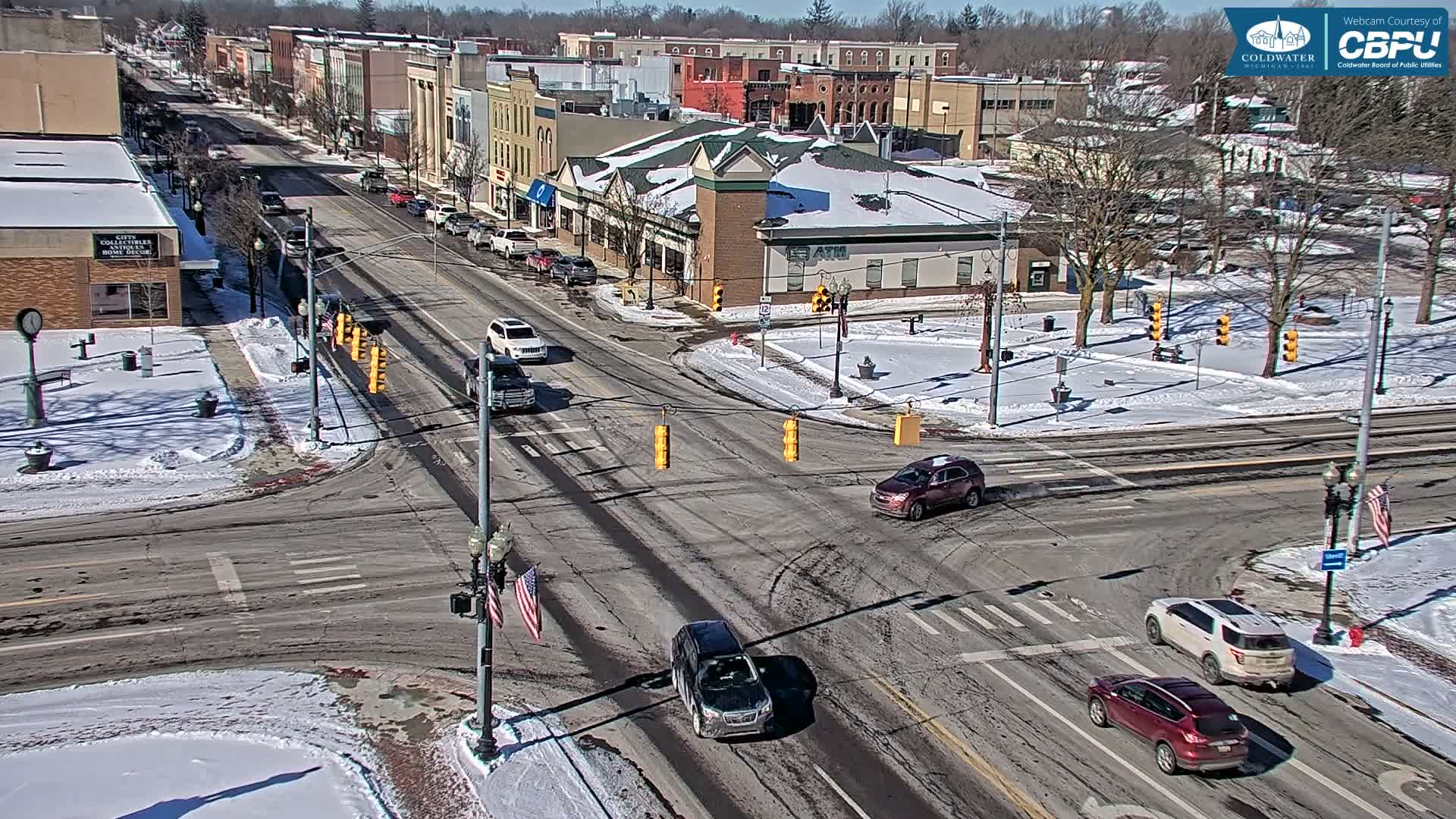 Coldwater Downtown Live Cam - Coldwater, Branch, Michigan, USA
