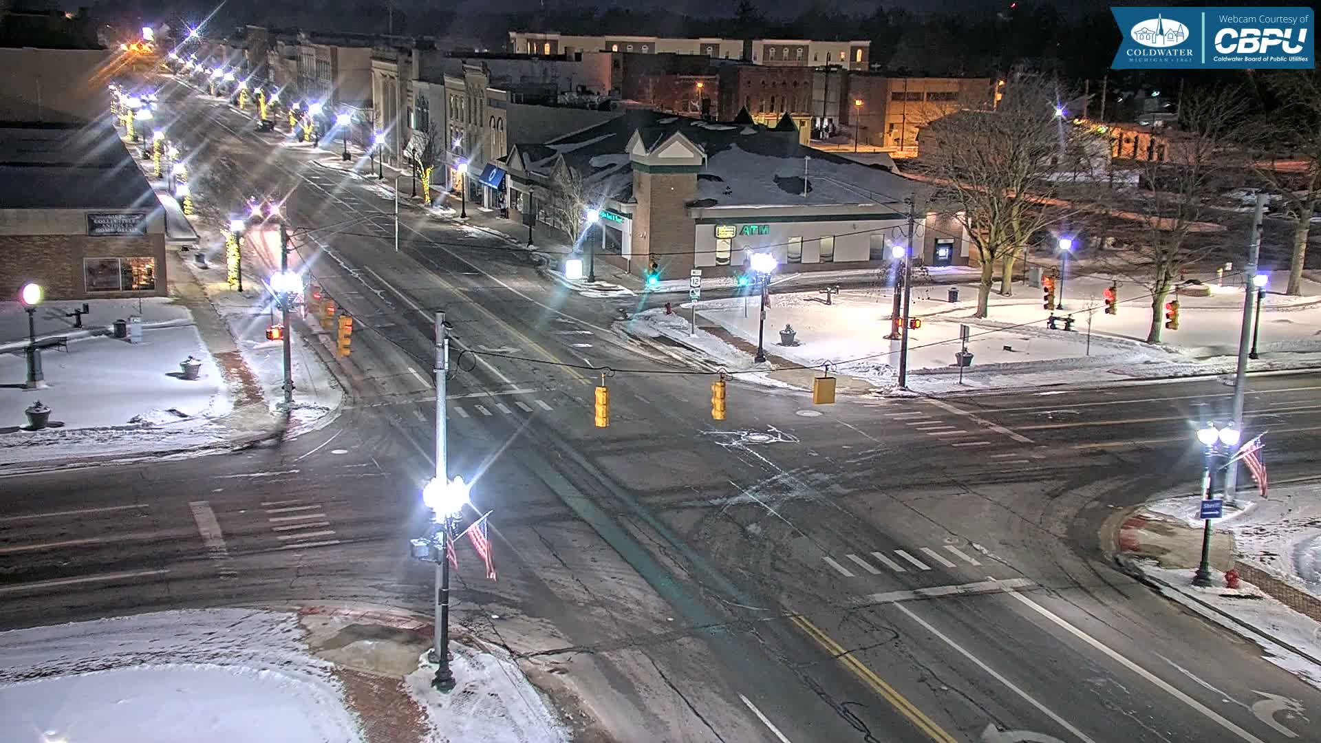 Coldwater Downtown Live Cam - Coldwater, Branch, Michigan, USA