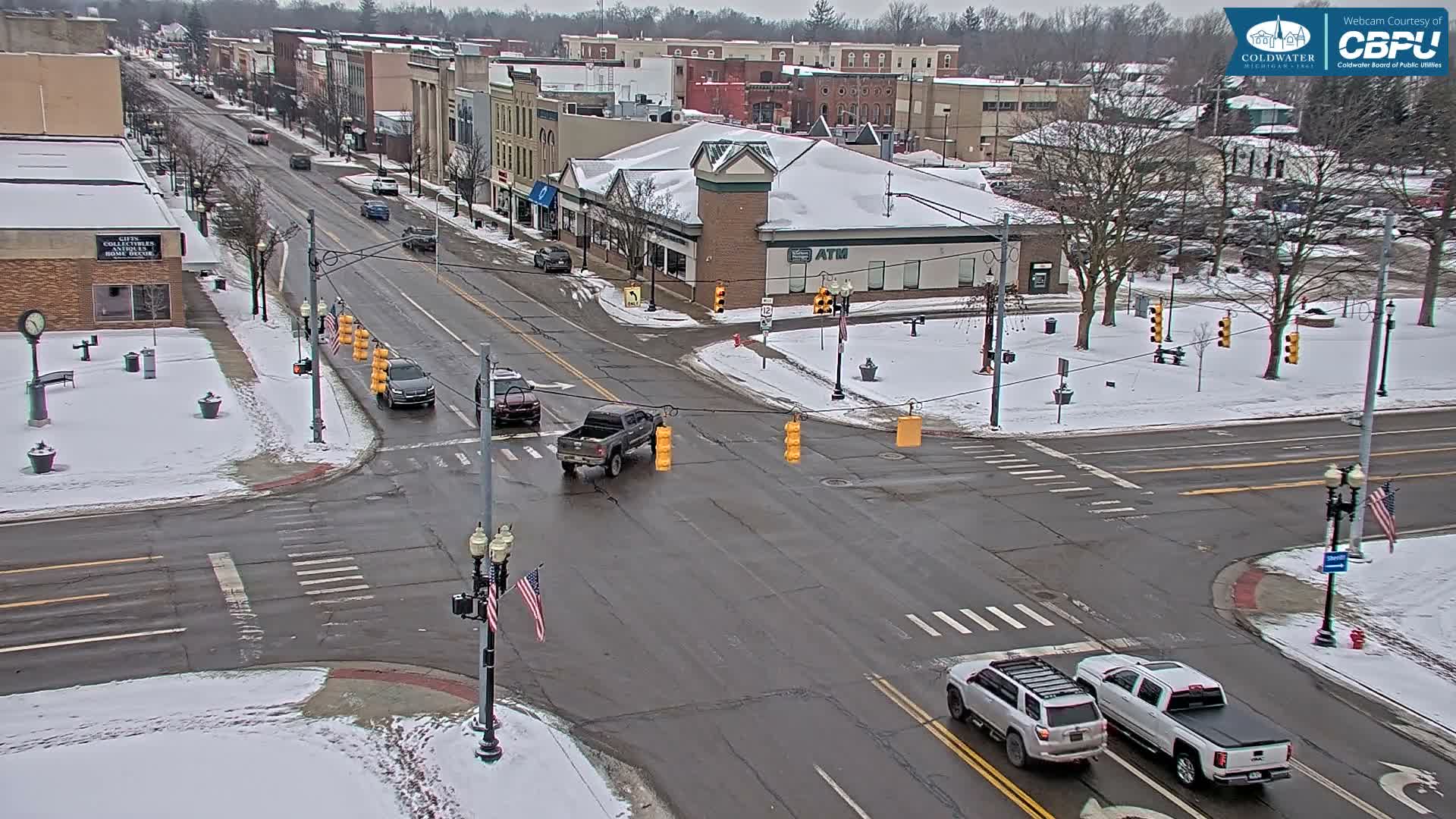 Coldwater Downtown Live Cam - Coldwater, Branch, Michigan, USA