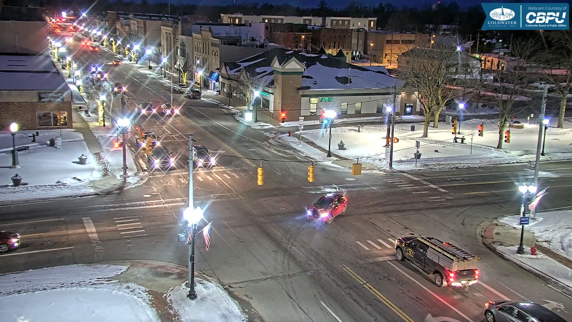 Coldwater Downtown Live Cam - Coldwater, Branch, Michigan, USA
