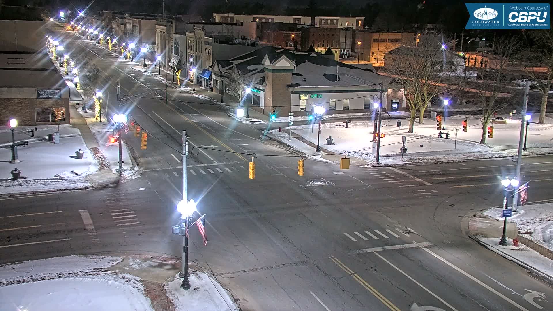 Coldwater Downtown Live Cam - Coldwater, Branch, Michigan, USA