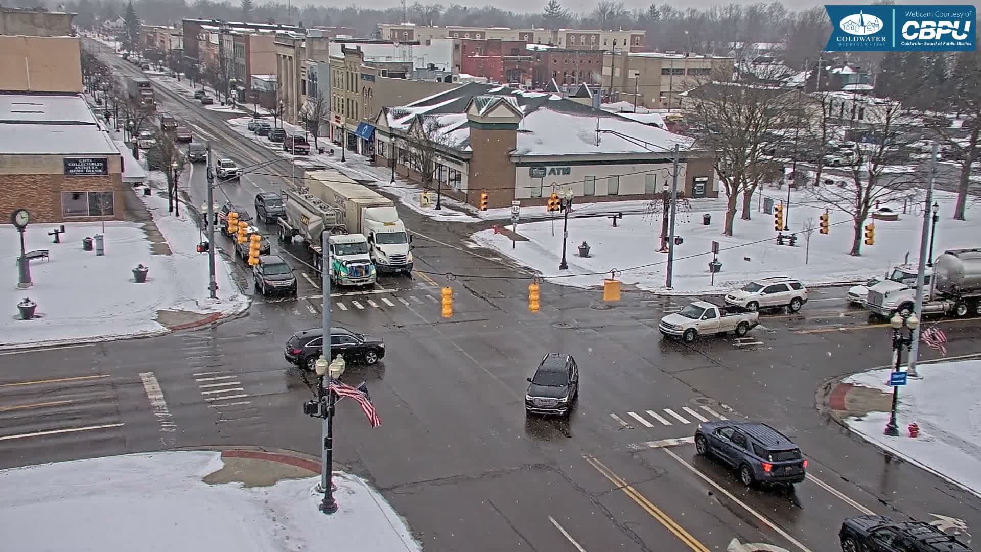 Coldwater Downtown Live Cam - Coldwater, Branch, Michigan, USA