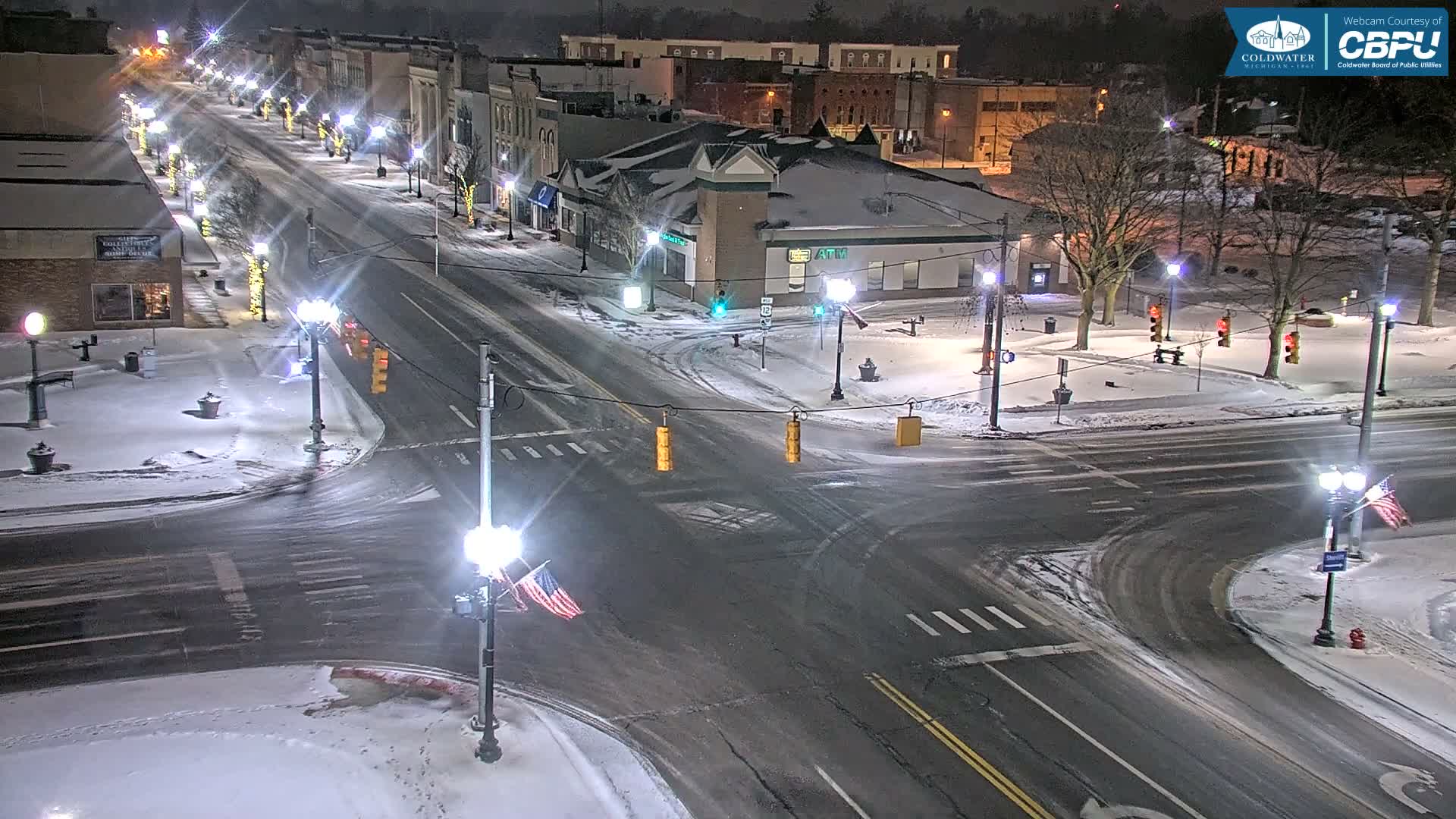 Coldwater Downtown Live Cam - Coldwater, Branch, Michigan, USA