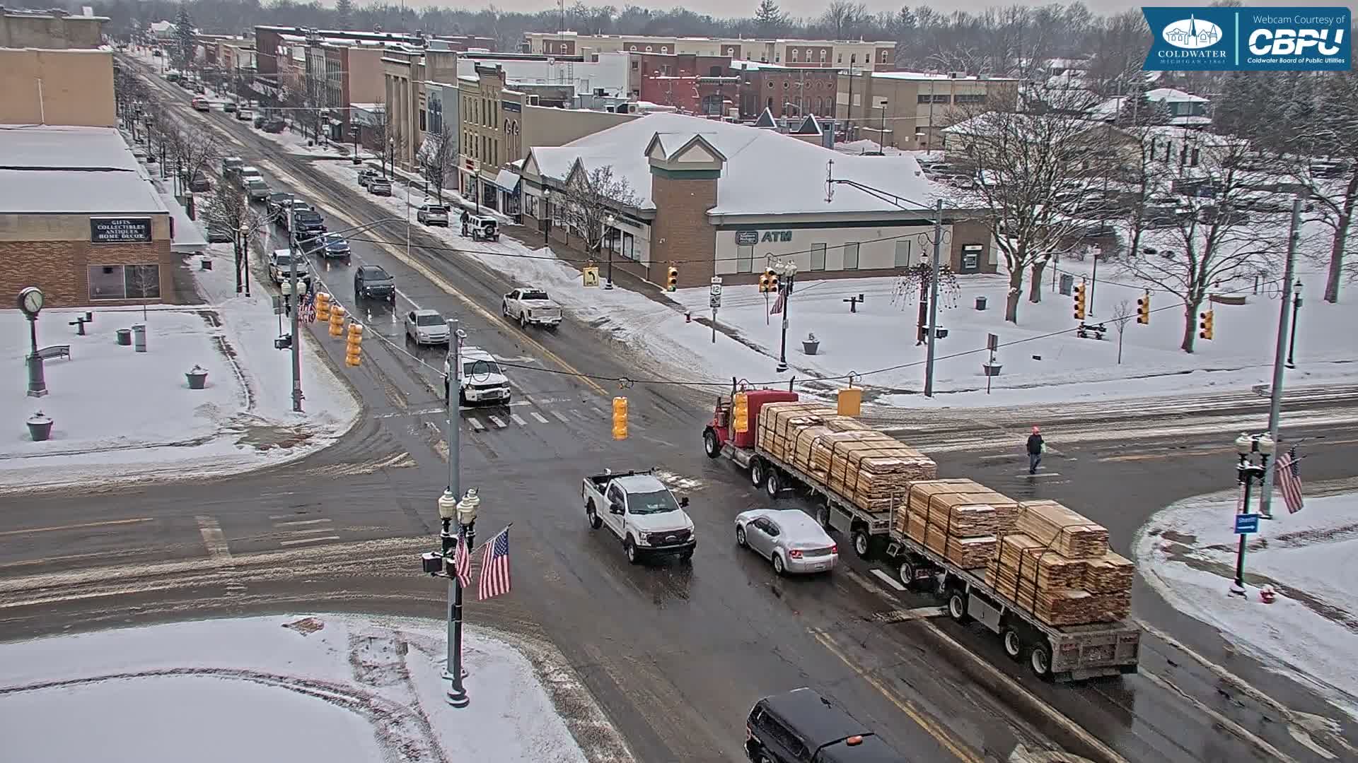 Coldwater Downtown Live Cam - Coldwater, Branch, Michigan, USA