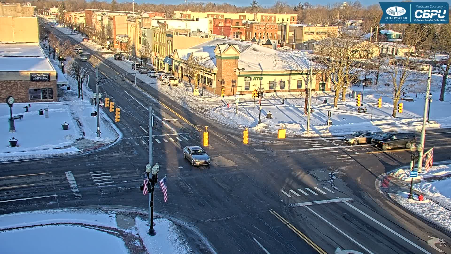 Coldwater Downtown Live Cam - Coldwater, Branch, Michigan, USA