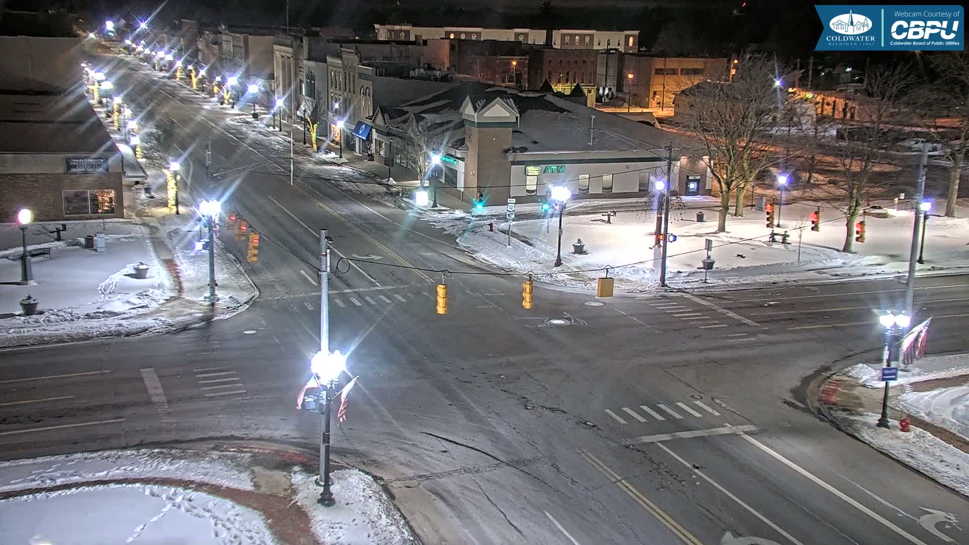 Coldwater Downtown Live Cam - Coldwater, Branch, Michigan, USA