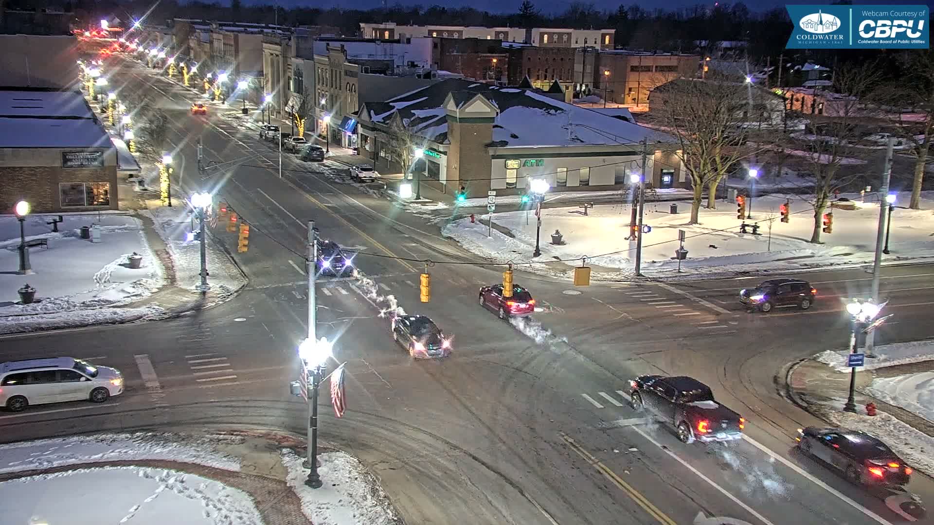 Coldwater Downtown Live Cam - Coldwater, Branch, Michigan, USA