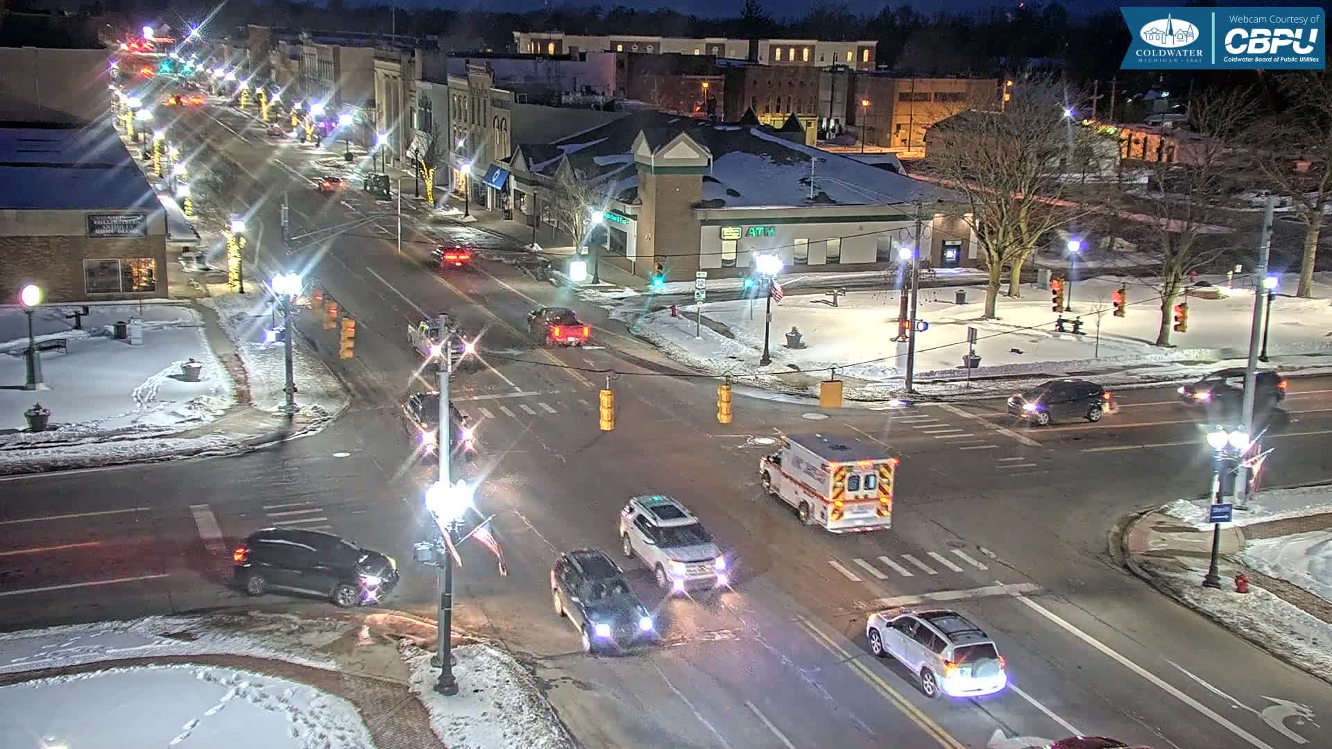 Coldwater Downtown Live Cam - Coldwater, Branch, Michigan, USA
