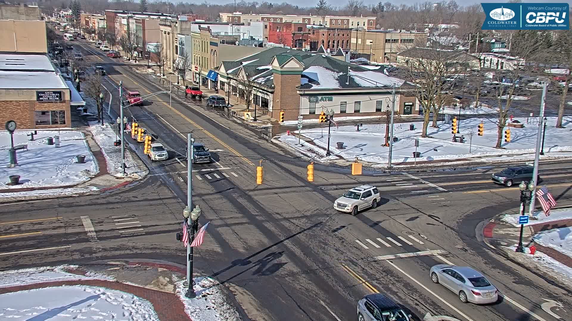 Coldwater Downtown Live Cam - Coldwater, Branch, Michigan, USA