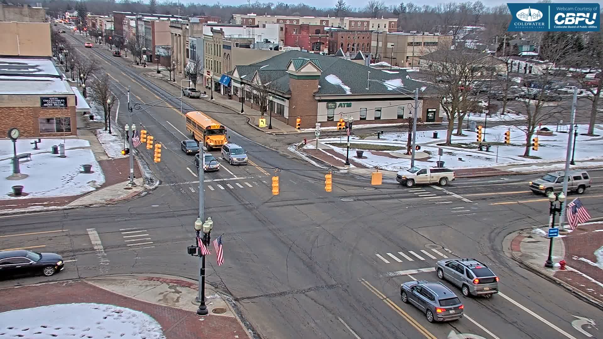Coldwater Downtown Live Cam - Coldwater, Branch, Michigan, USA