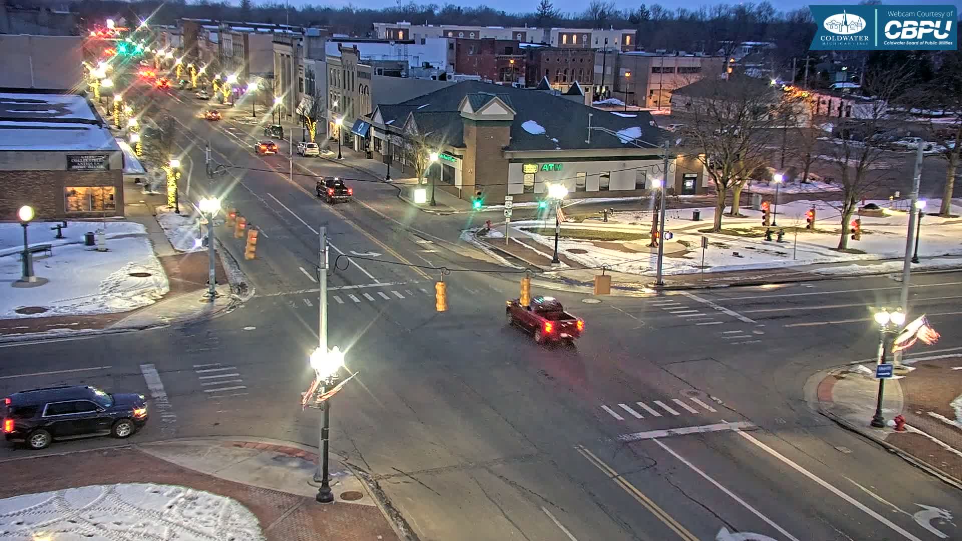 Coldwater Downtown Live Cam - Coldwater, Branch, Michigan, USA