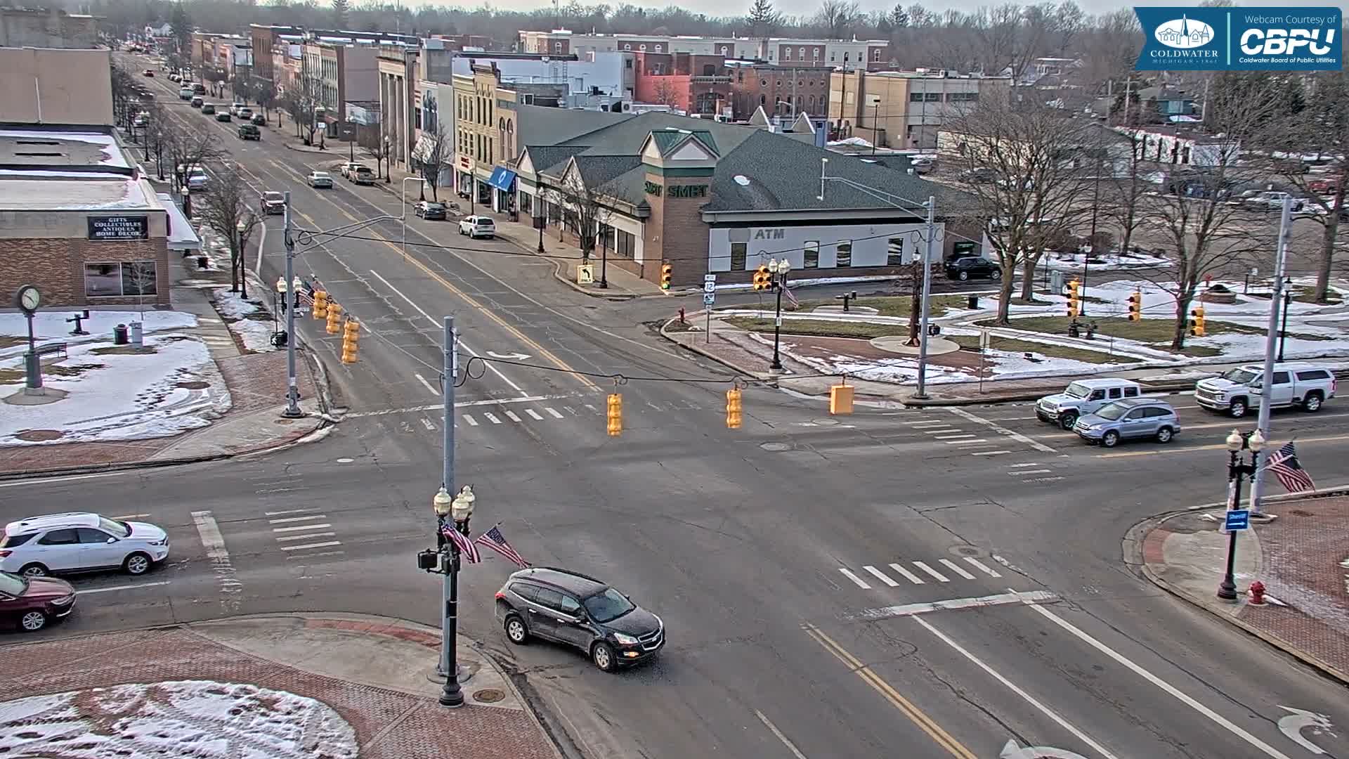 Coldwater Downtown Live Cam - Coldwater, Branch, Michigan, USA