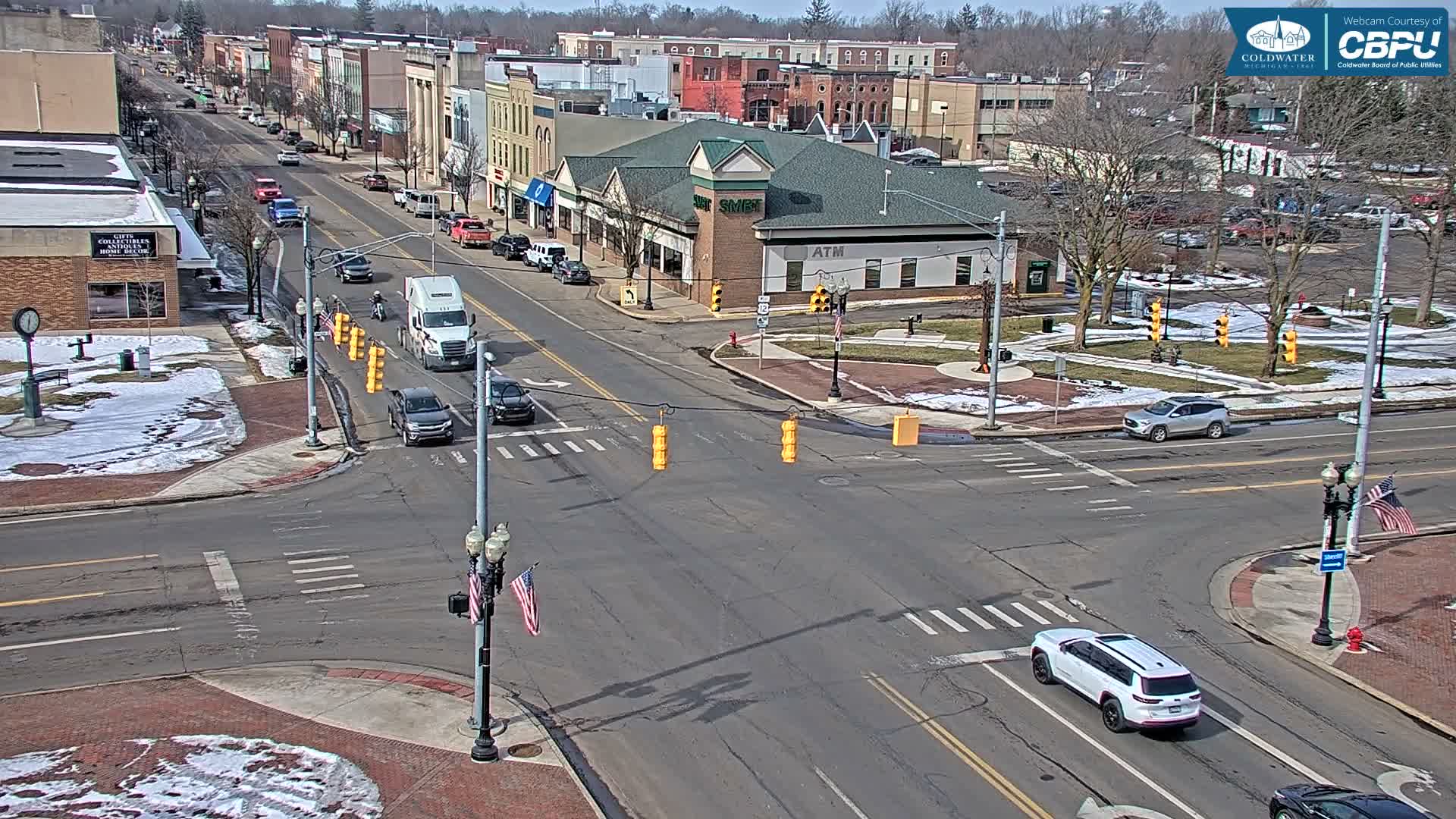 Coldwater Downtown Live Cam - Coldwater, Branch, Michigan, USA