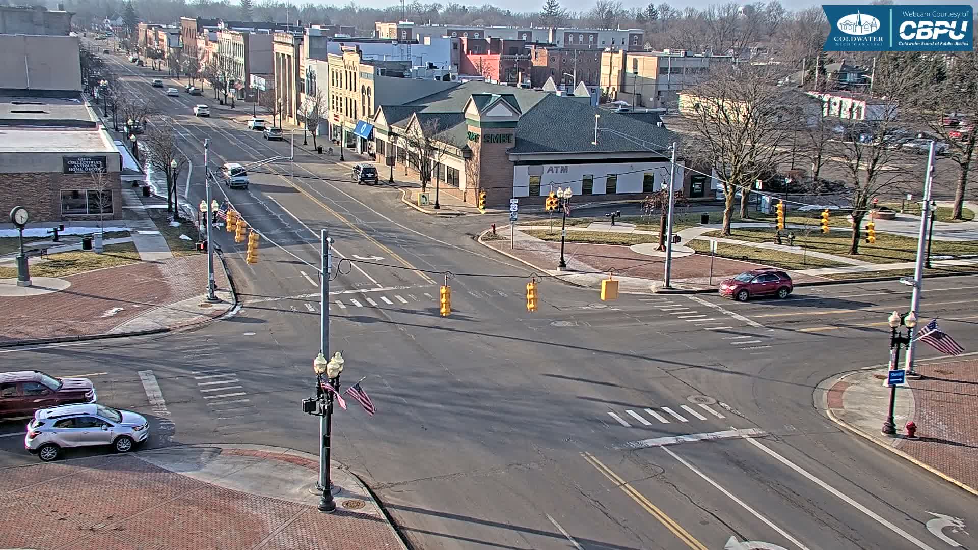 Coldwater Downtown Live Cam - Coldwater, Branch, Michigan, USA