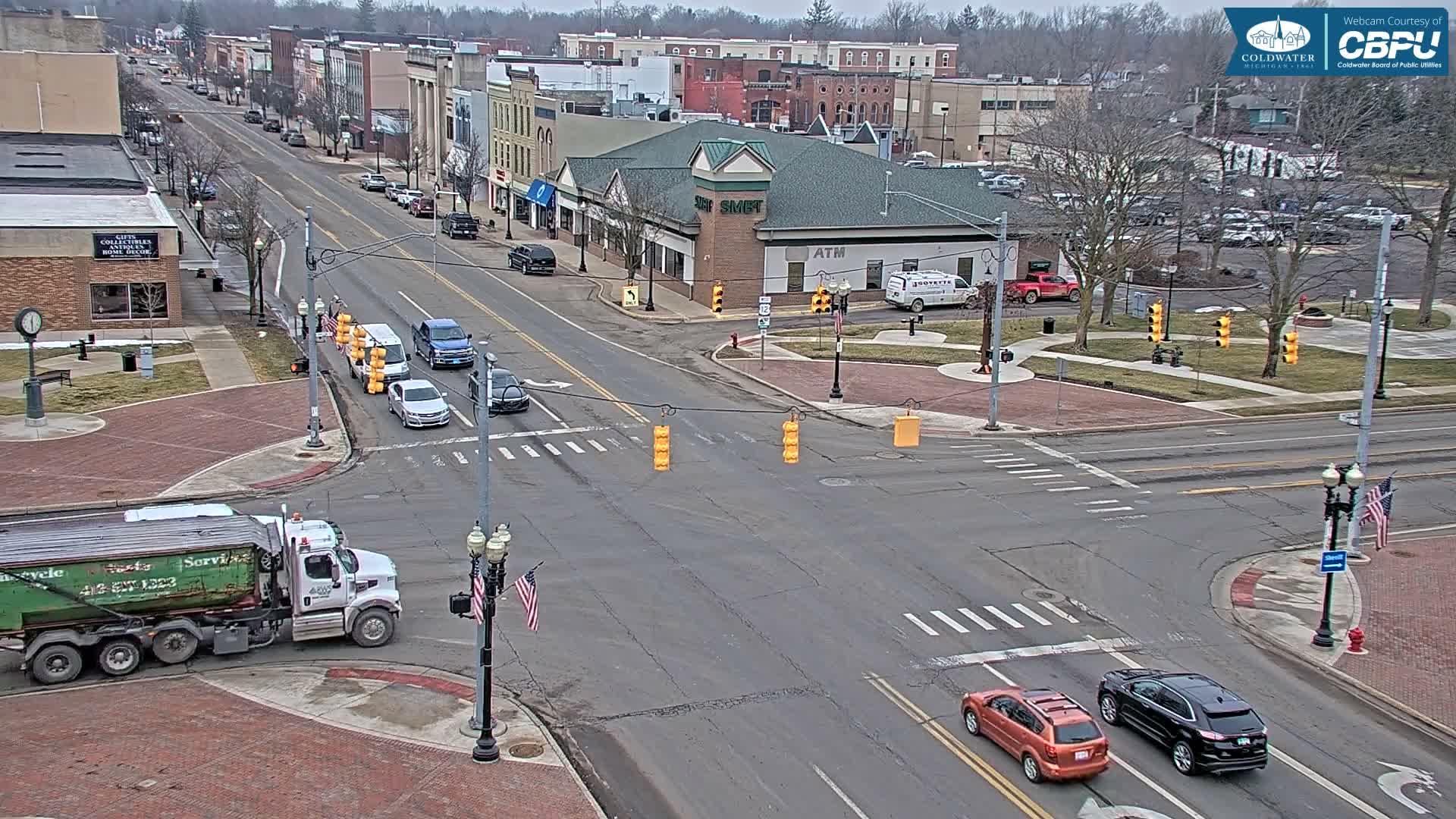 Coldwater Downtown Live Cam - Coldwater, Branch, Michigan, USA