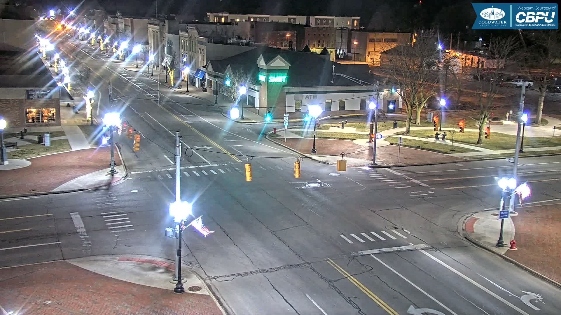 Coldwater Downtown Live Cam - Coldwater, Branch, Michigan, USA