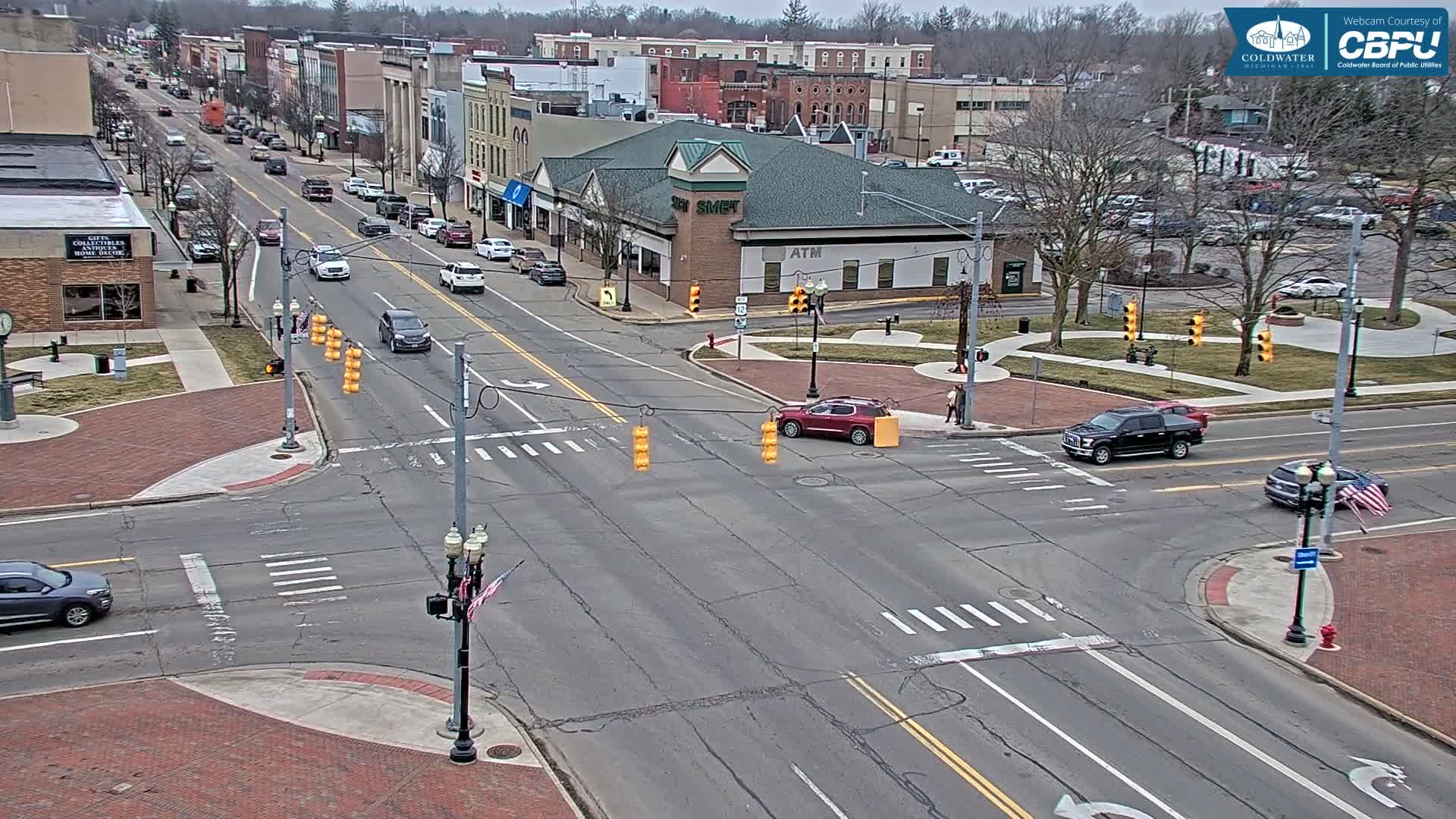 Coldwater Downtown Live Cam - Coldwater, Branch, Michigan, USA