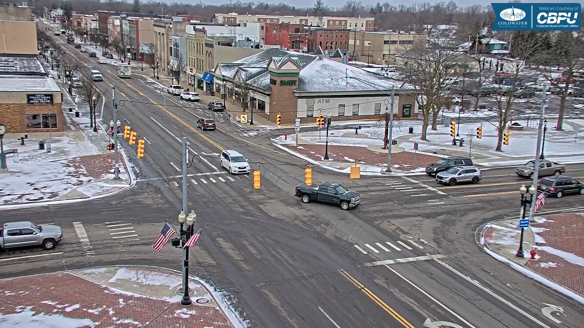 Coldwater Downtown Live Cam - Coldwater, Branch, Michigan, USA