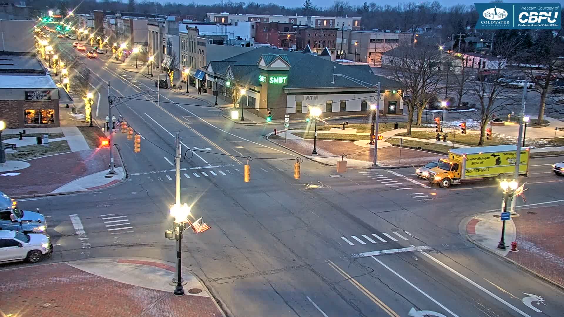 Coldwater Downtown Live Cam - Coldwater, Branch, Michigan, USA