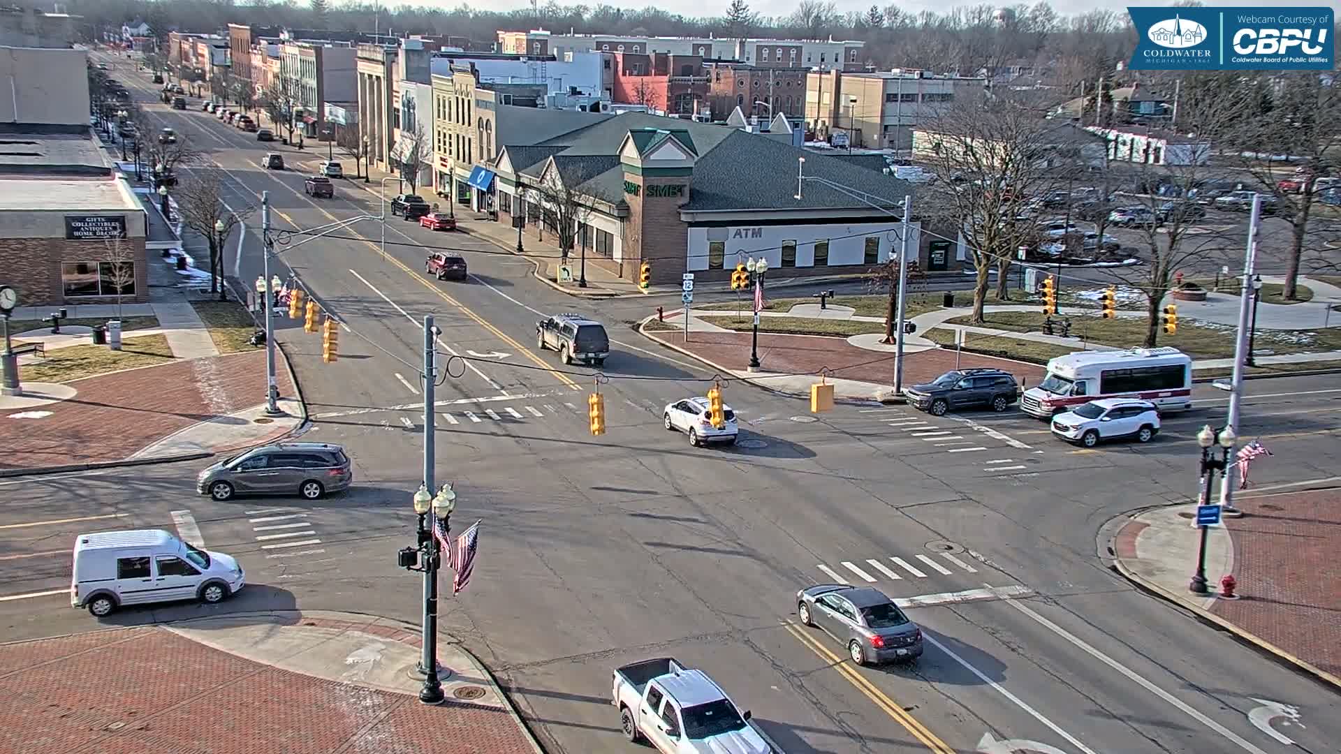 Coldwater Downtown Live Cam - Coldwater, Branch, Michigan, USA