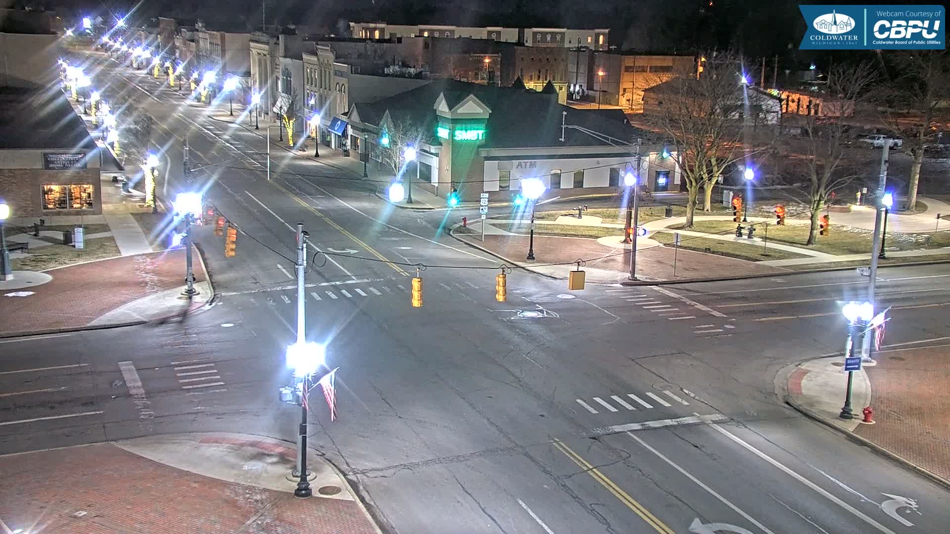 Coldwater Downtown Live Cam - Coldwater, Branch, Michigan, USA