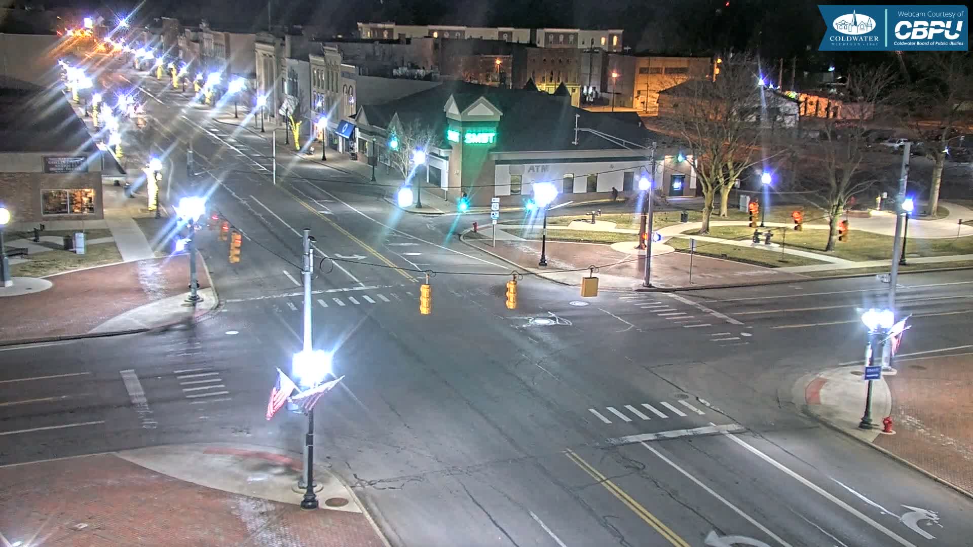 Coldwater Downtown Live Cam - Coldwater, Branch, Michigan, USA