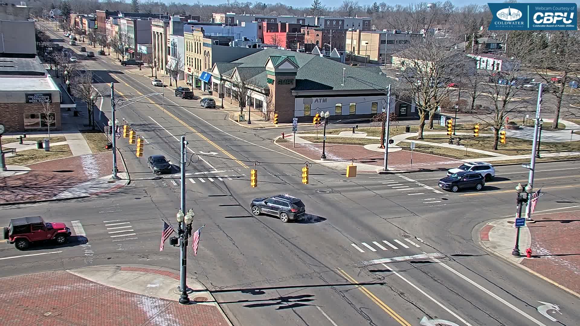 Coldwater Downtown Live Cam - Coldwater, Branch, Michigan, USA